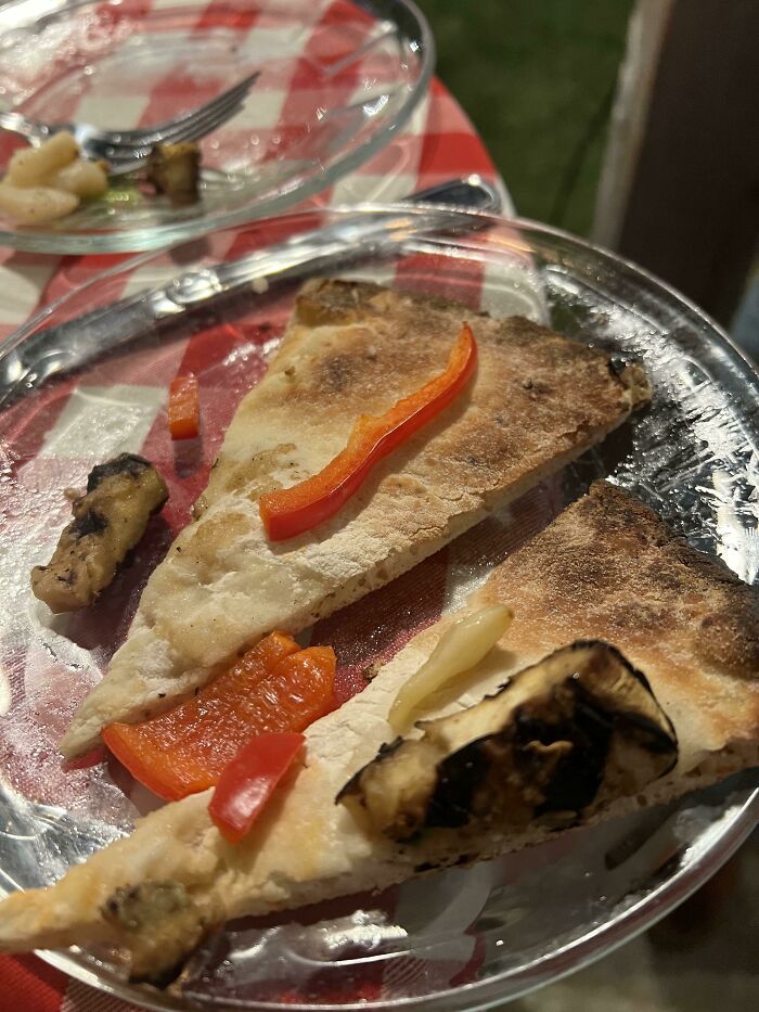 The "Vegan Pizza" Served at a Wedding Last Night