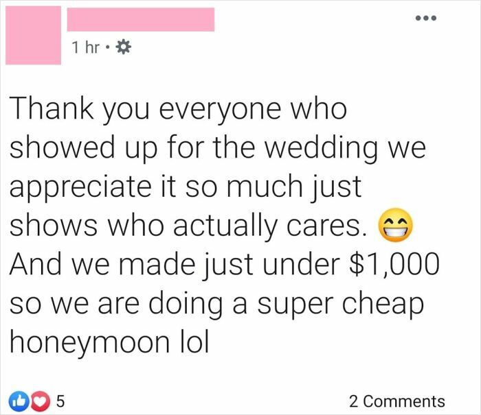 Maybe Better Gifts = Nicer Honeymoon? Just Saying!