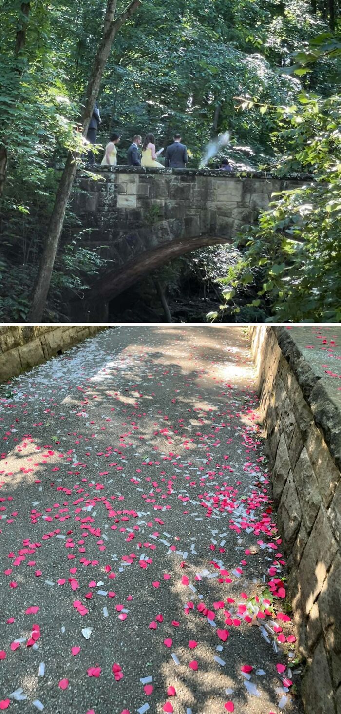 Wedding Day Litter Bugs—Seriously?