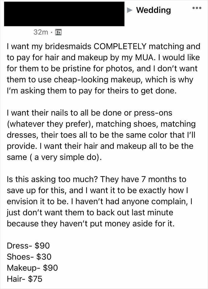 Entitled Bridezilla Wants Bridesmaids to Pay for ‘Pristine’ Photo Look