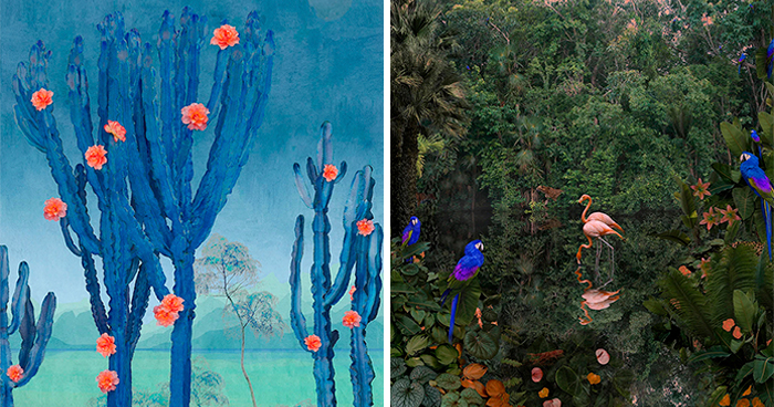 36 Wild Art Pieces That Mix Photos and Paint Like a Dream