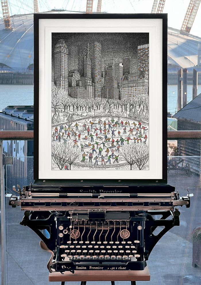 Central Park Gets The Typewriter Treatment