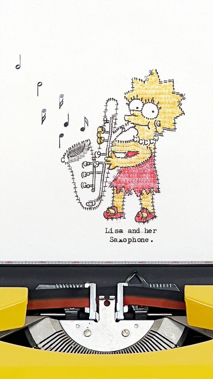Lisa and Her Saxophone: A Typed Jam Session