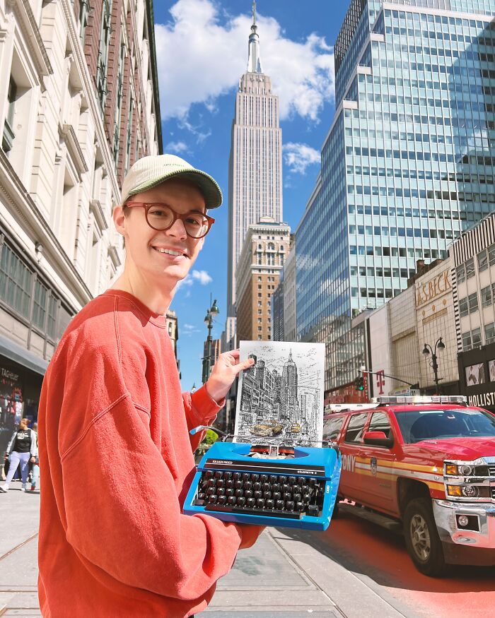 Empire State Building: Typed to the Sky