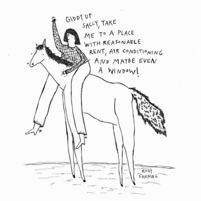 Let's Giggle at These Weird & Witty Doodles About Adulthood