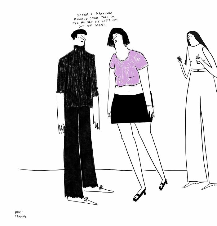 Let's Giggle at These Weird & Witty Doodles About Adulthood