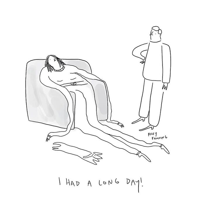 Let's Giggle at These Weird & Witty Doodles About Adulthood