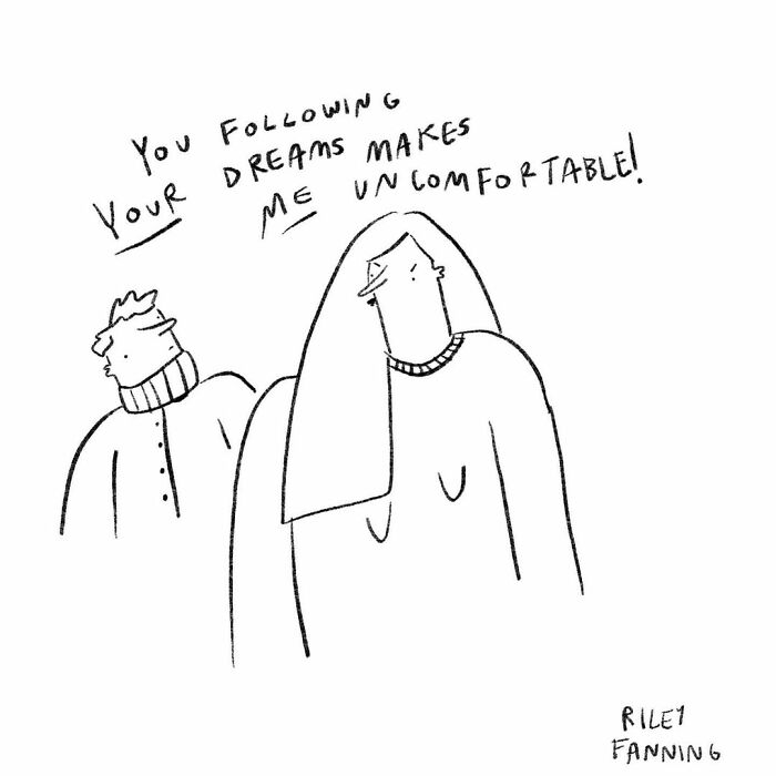 Let's Giggle at These Weird & Witty Doodles About Adulthood