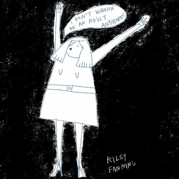 Let's Giggle at These Weird & Witty Doodles About Adulthood