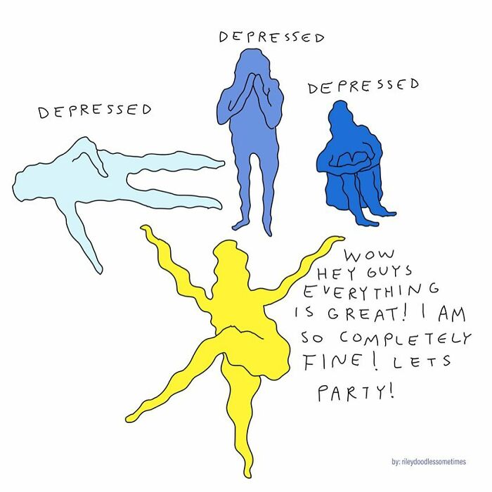 Let's Giggle at These Weird & Witty Doodles About Adulthood