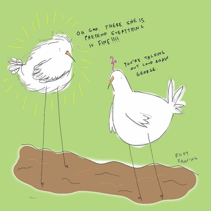 Let's Giggle at These Weird & Witty Doodles About Adulthood