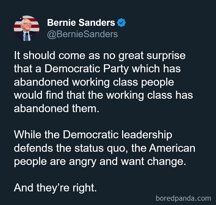 Surprise: Bernie Sanders Hit the Nail on the Head Again
