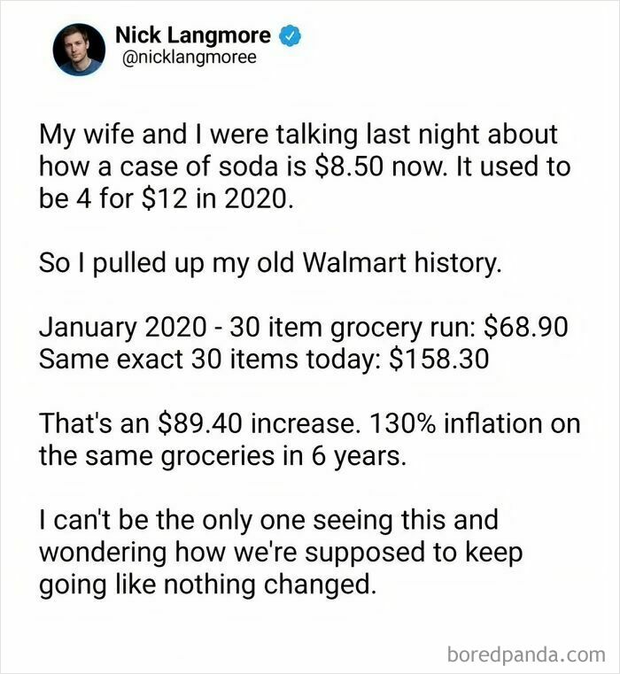 Same Groceries, 130% More—Shopping’s a Wild Ride