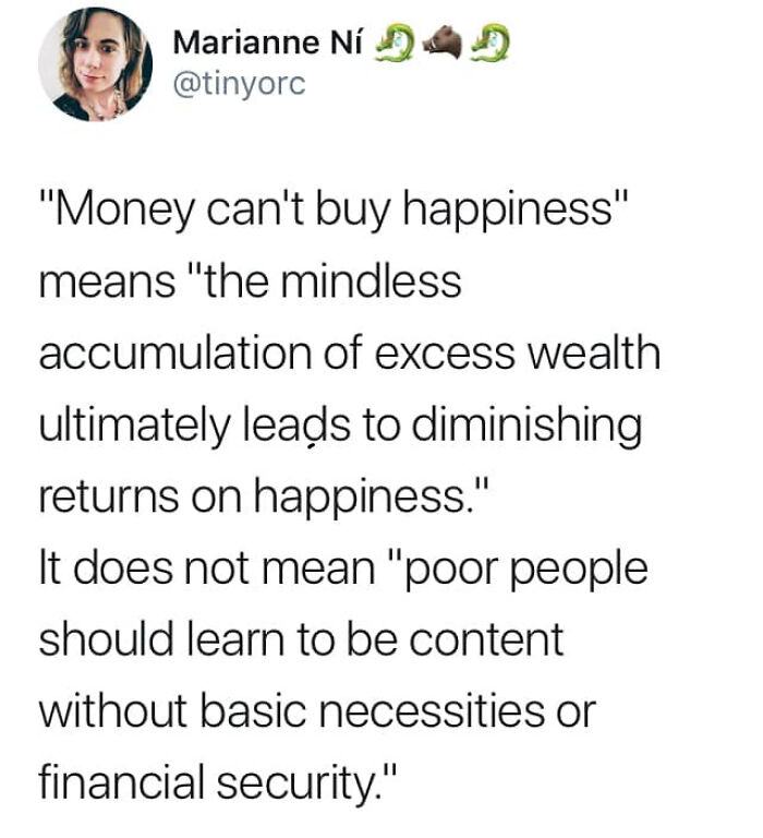 Money Can Buy Happiness. Deal With It.
