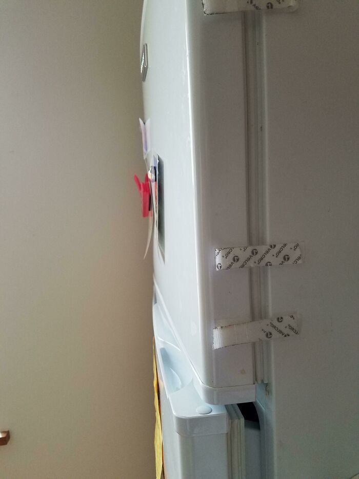 Velcro To Keep The Freezer Door Shut? Not Cool, Frigidaire!
