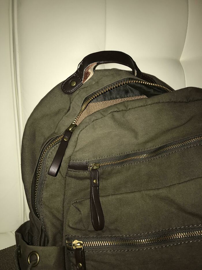 Backpack Handle Completely Went Bye-Bye After 3 Months