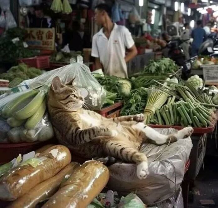 These Cats Pick the Weirdest Spots and We’re Here for It