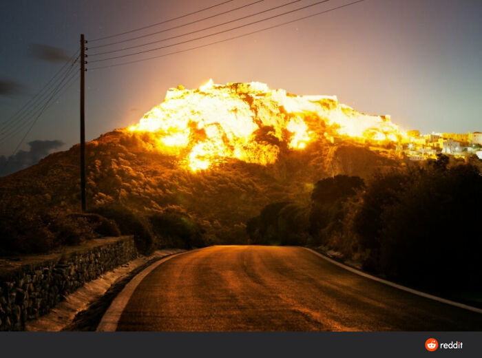 Exploding Mountain (But Not Really)