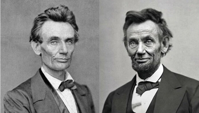Lincoln: 1860 vs. 1865—Glow Up or Down?