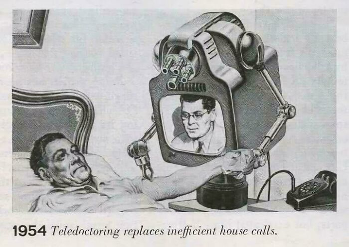 Doctor Visits Via TV? Meet Teledoctoring, 1954 Style