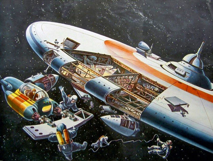 Space Station In Progress, Circa 1963