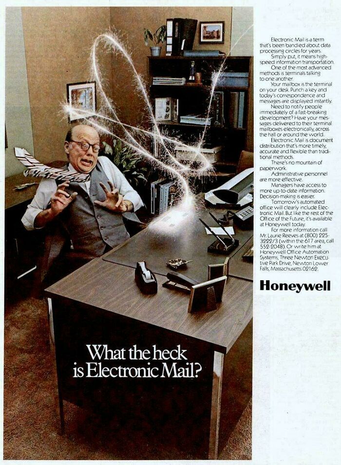 What the Heck is Email? Honeywell’s 1981 Explanation