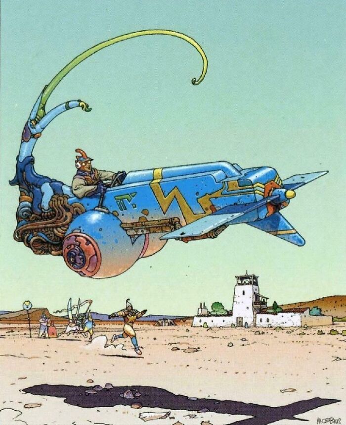 Starwatcher by the Legendary Moebius