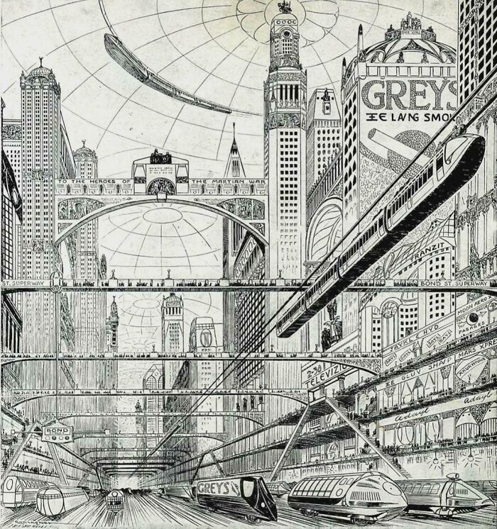 London, Year 2500—The 1920s Take a Guess