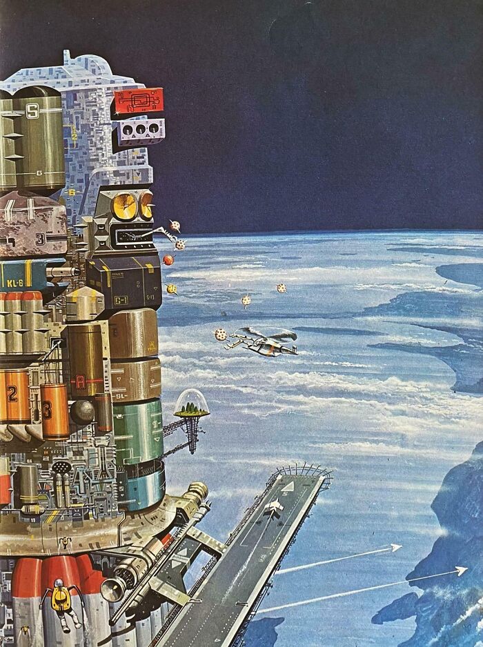 Angus Mckie’s Space Station, 1978