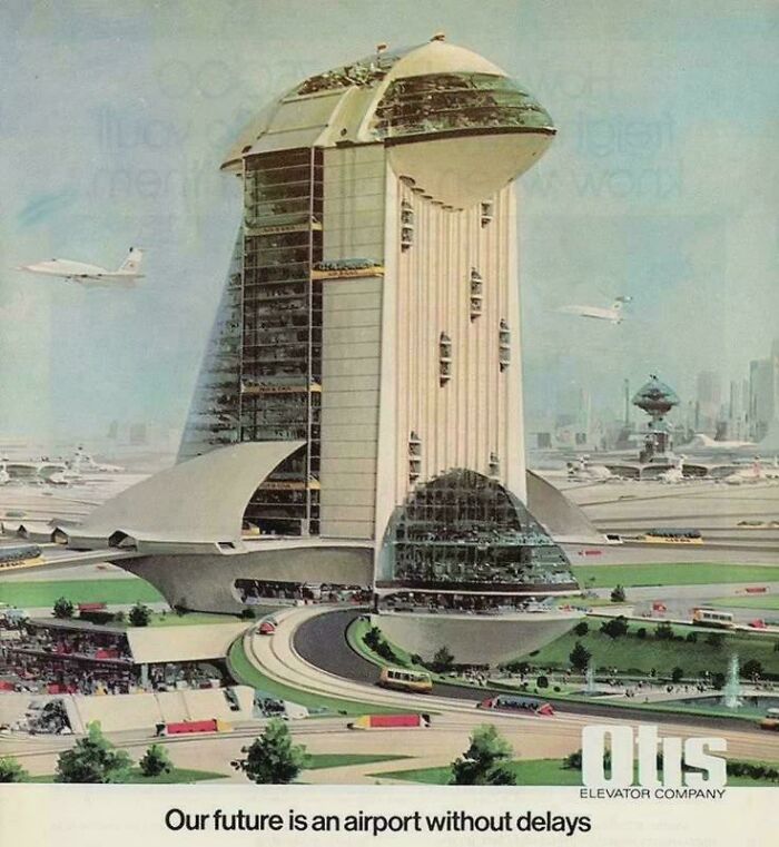 Otis Elevator Goes Future, 1975