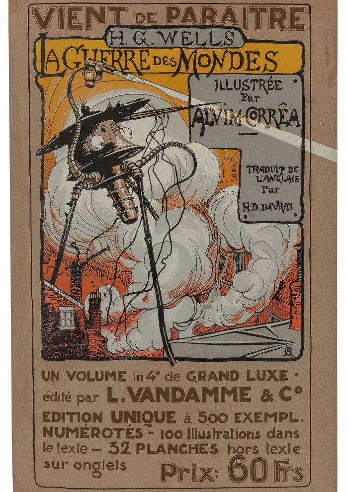 Alien Invasion? 1906 Brazilian War of the Worlds Poster