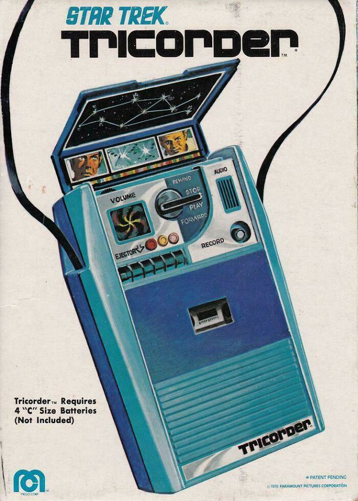 Star Trek Tricorder Box Art, 1975