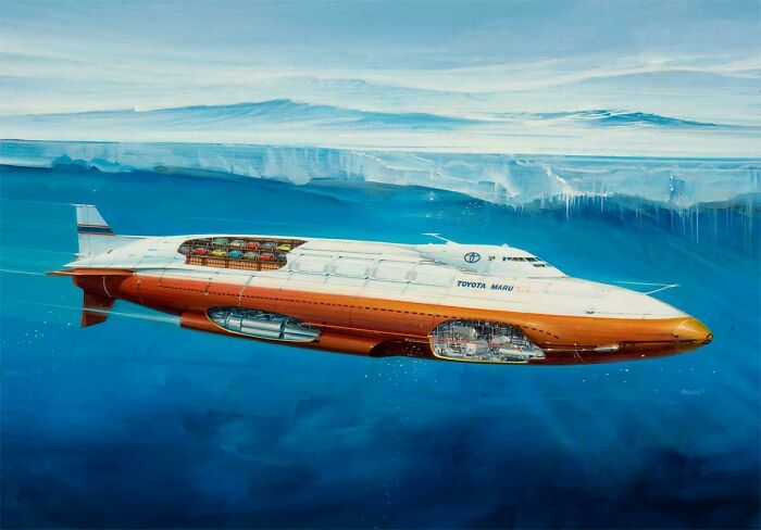 Cargo Submarine? John Berkey’s Late ’80s Take