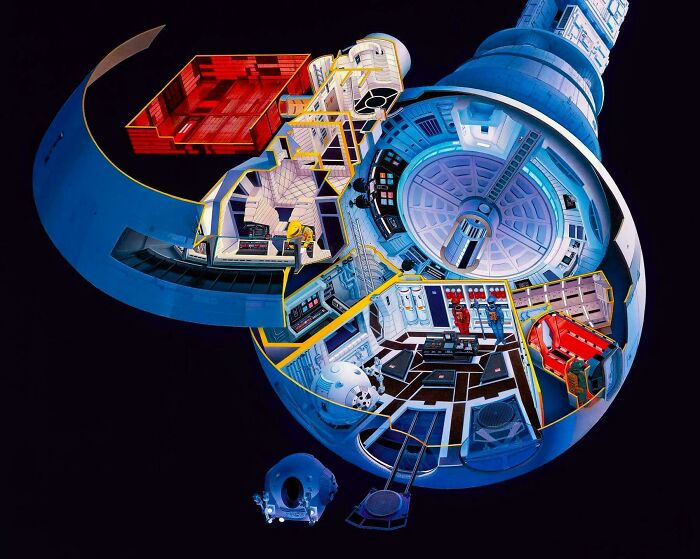 Discovery One from 2001: A Space Odyssey