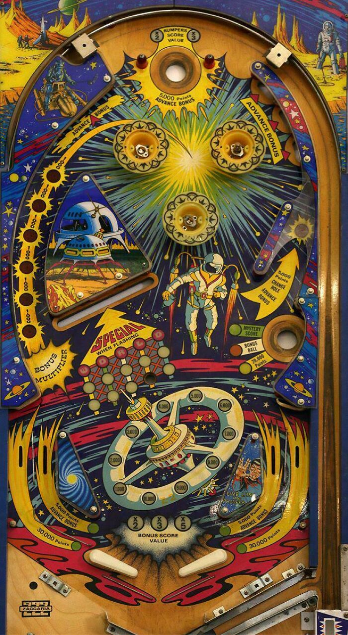 Pinball Future World by Zaccaria, 1978