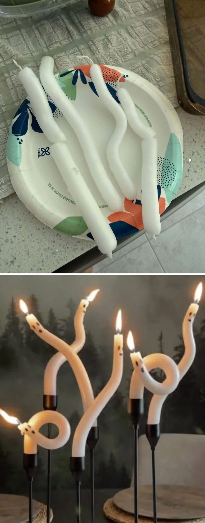 Halloween Ghost Candle Fail + Sink Clog Combo