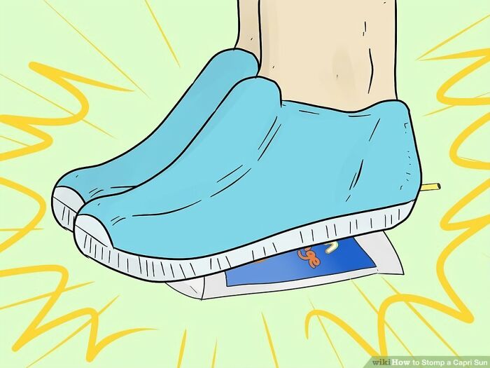 How To Stomp A Capri Sun (The Ultimate Power Move)