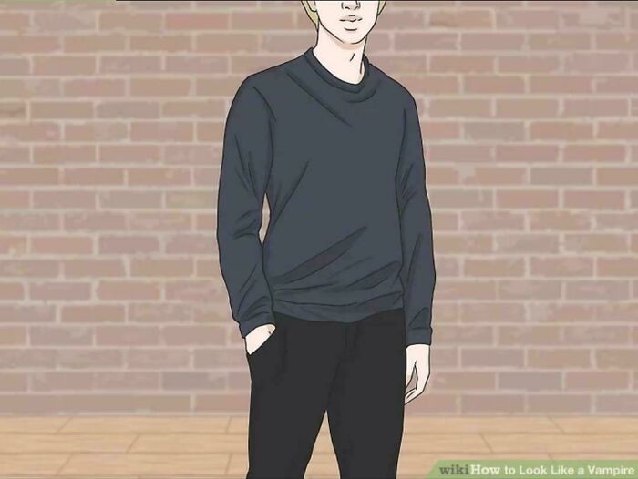 How To Look Like A Vampire (Fangs Out!)