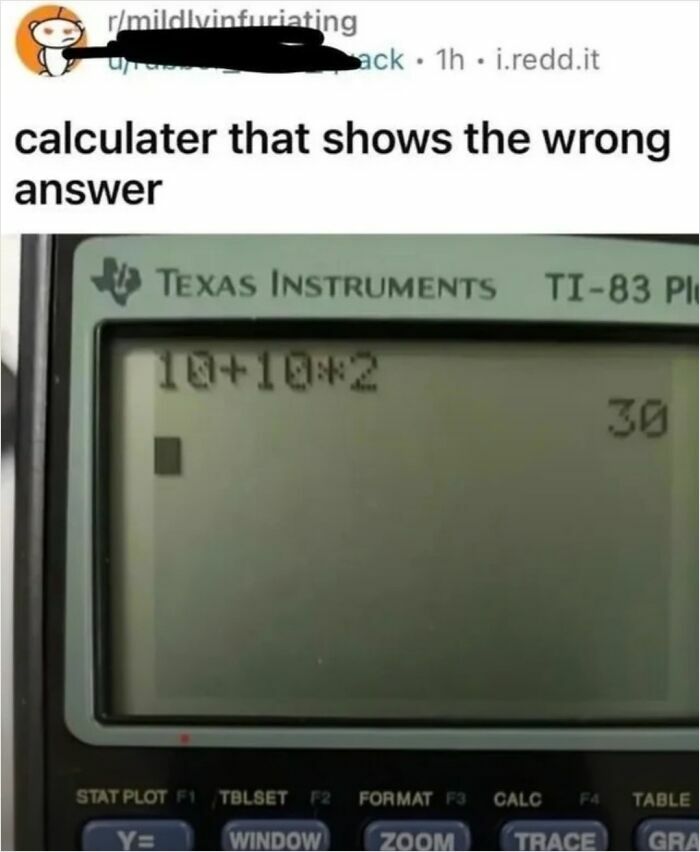 Oops! Calculator Is Broken!