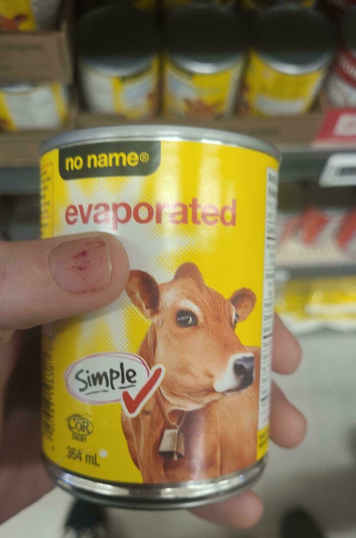 They Obliterated This Cow And Canned It. Yup.