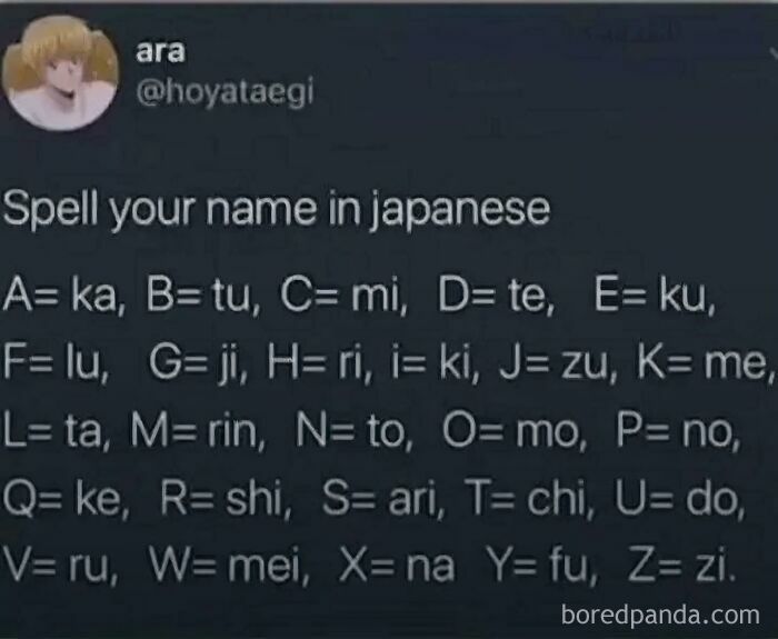 Spell Your Name In Japanese? Challenge Accepted!