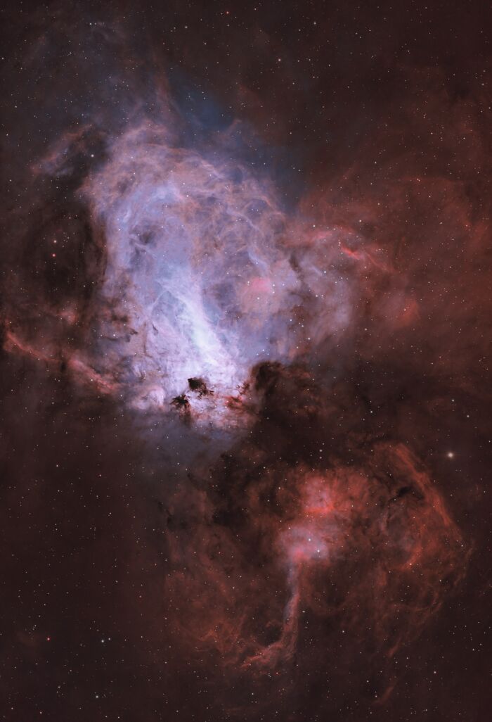 Swan Nebula: Space’s Graceful Bird