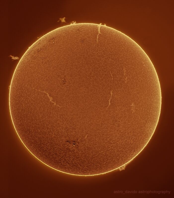Sun in Hydrogen Alpha: The Star’s Fiery Mood