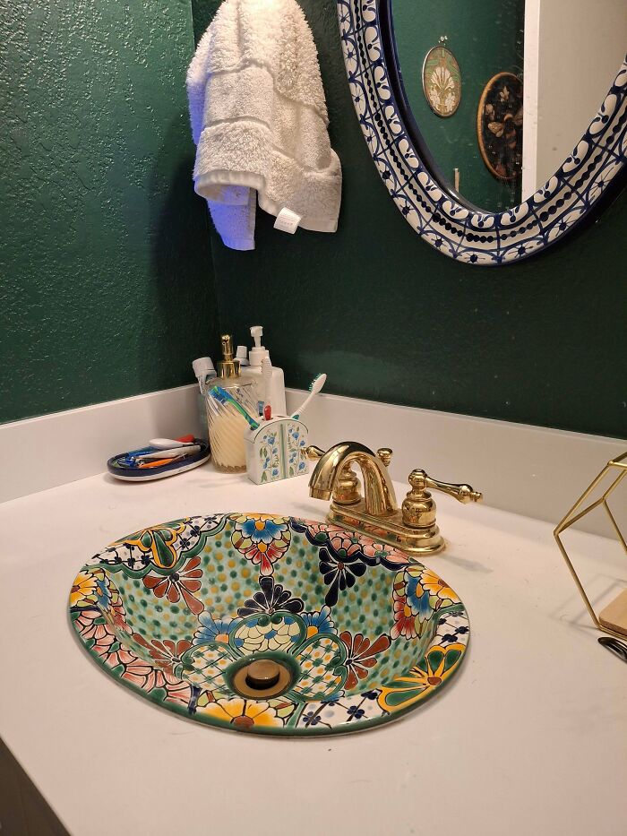 Bathroom Glow-Up That Went From Drab to Fab