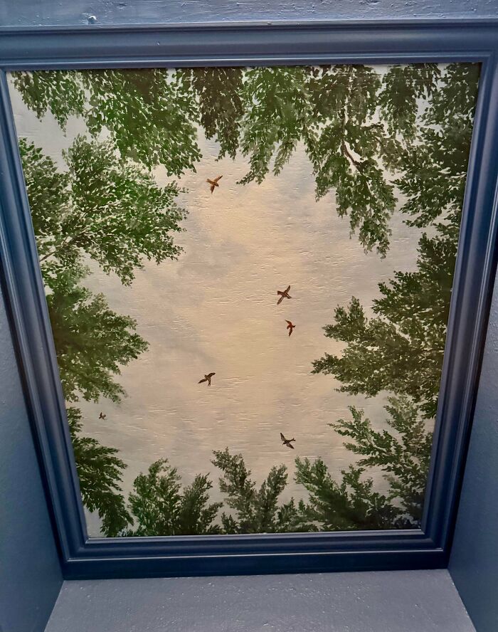 Gave the Attic and Old Fan Covers a Quirky Makeover