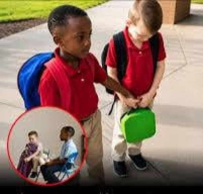 Kid Sees Classmate Crying Alone and Instantly Becomes Hero of the Day