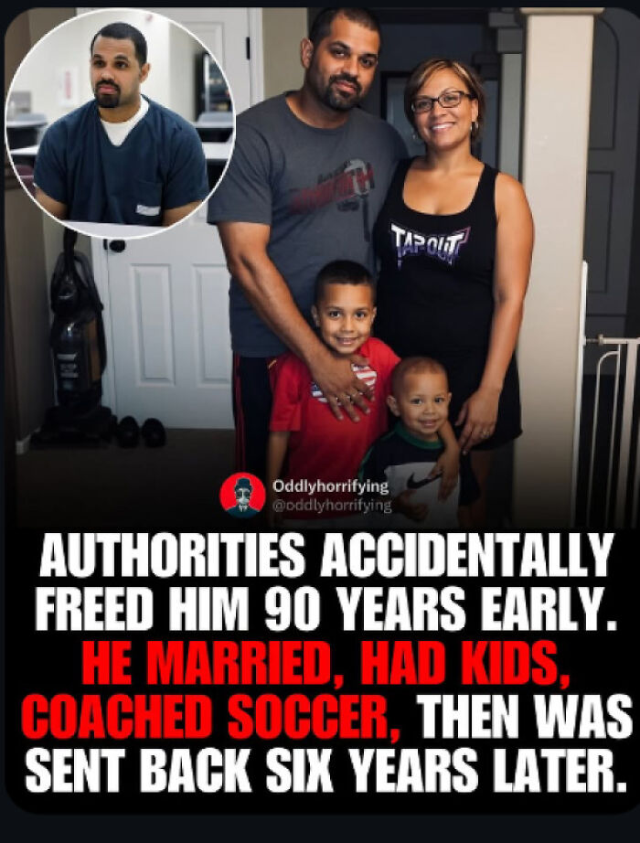 Morality Of Re-Imprisoning a Rehabilitated Man After Accidental Early Release