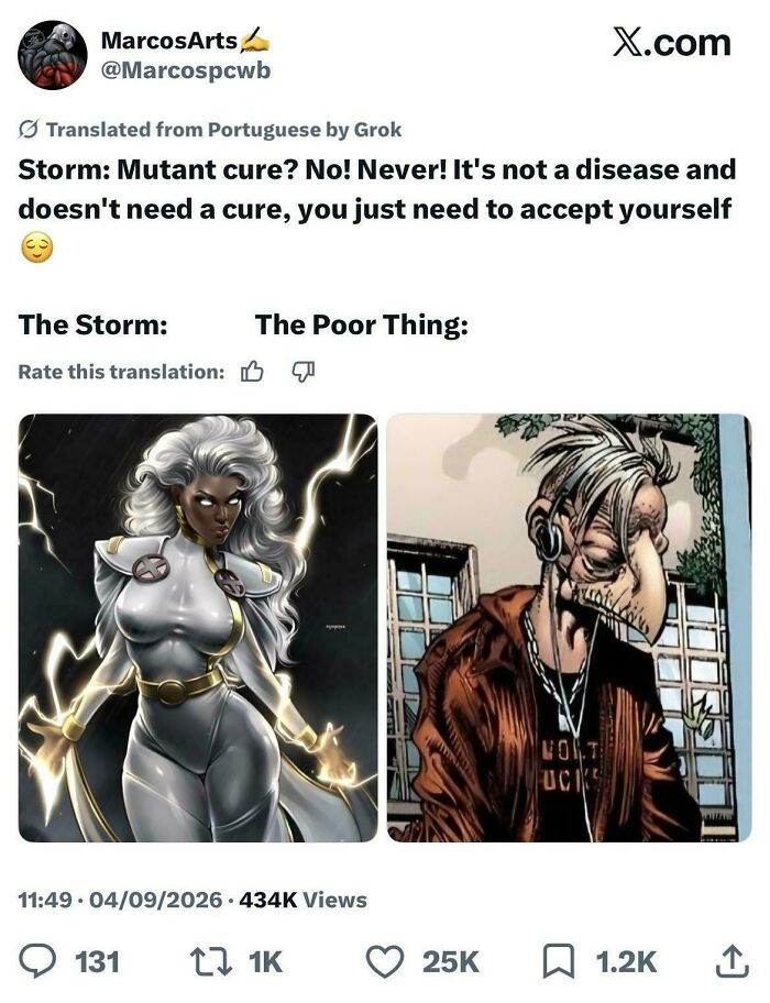 Morality Of Storm??