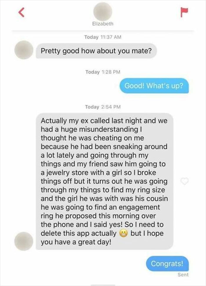 Let's Dive Into 49 Dating Texts That Are So Cringe, They're Actually Hilarious