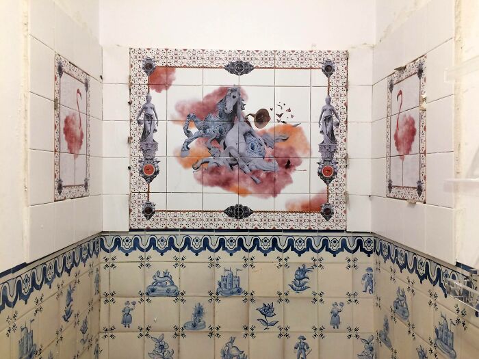 Bathroom Tile Trippy